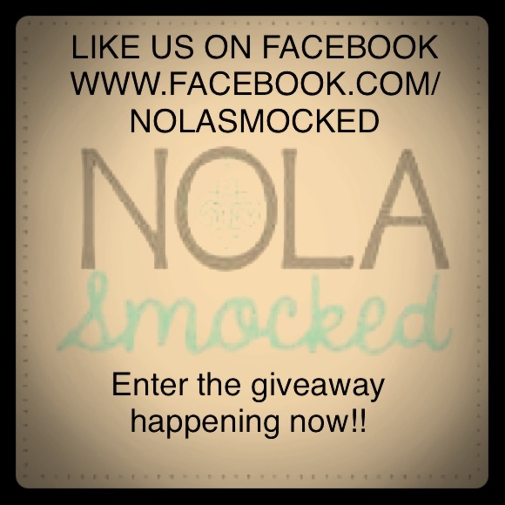 Www.facebook/nolasmocked   Giveaway happening now!